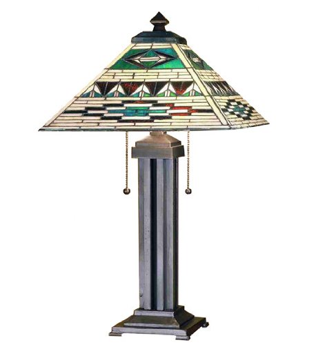 24InchH VALENCIA Mission Table Lamp