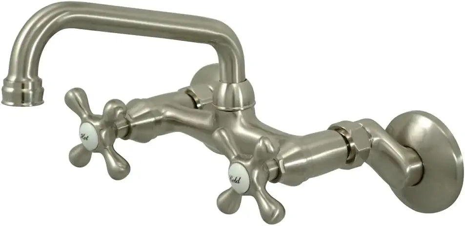 Kingston Brass KS213SN Kingston Kitchen Faucet, 7&#34;, Brushed Nickel