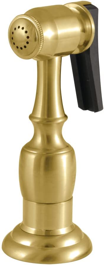 Kingston Brass KBSPR7 Kitchen Faucet Side Sprayer, Brushed Brass