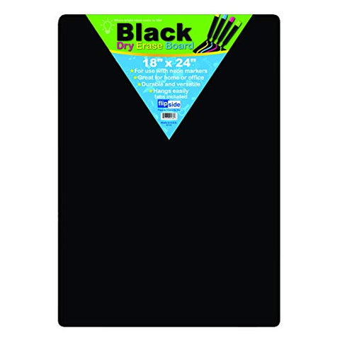 Flipside, FLP40088, Black Dry Erase Board, 1 Each