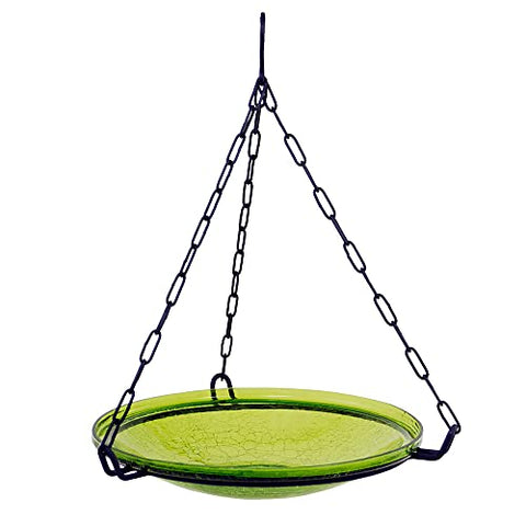 14 Fern Green Hanging Birdbath