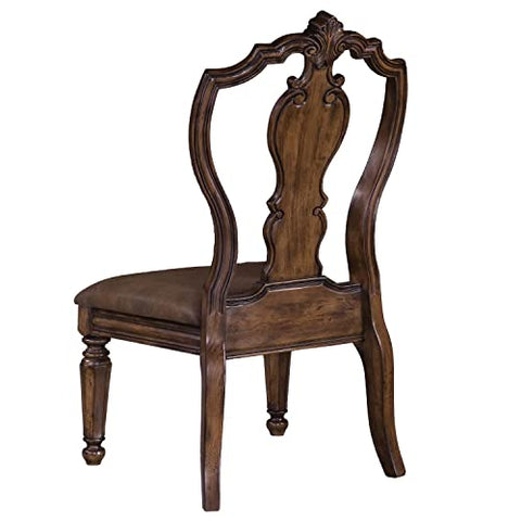 San Mateo Carved Back Side Chair