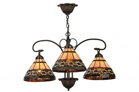 28InchW Ilona 3 LT Chandelier
