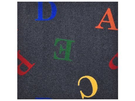 Joy Carpets Playful Patterns Childrens Love Letters Area Rug, Licorice, 310 x 54