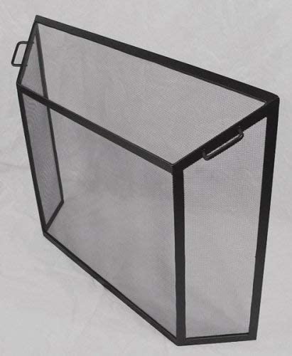 Minuteman International S-54 Contemporary Fireplace Spark Guard Screen, 40 x 30-in