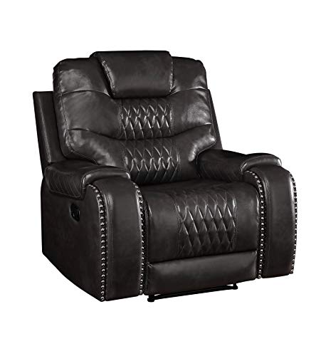 Acme Furniture Braylon Recliner, Magnetite PU