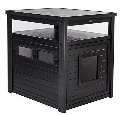 New Age Pet Jumbo LitterLoo Litter Box Cover/End Table - Espresso