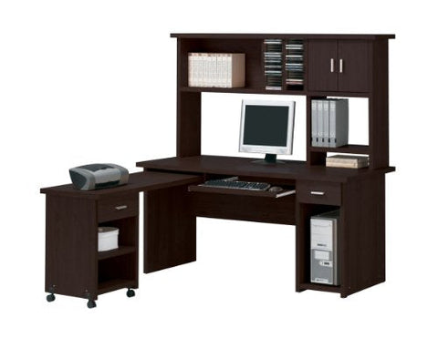 ACME Linda Computer Hutch - 0 - Espresso