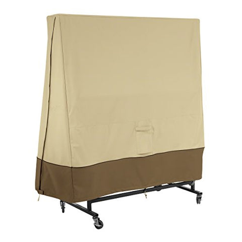 Classic Accessories Veranda Water-Resistant 60 Inch Ping Pong Table Cover, outdoor ping pong table cover