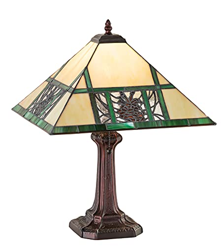 19Inch High Pinecone Ridge Table Lamp