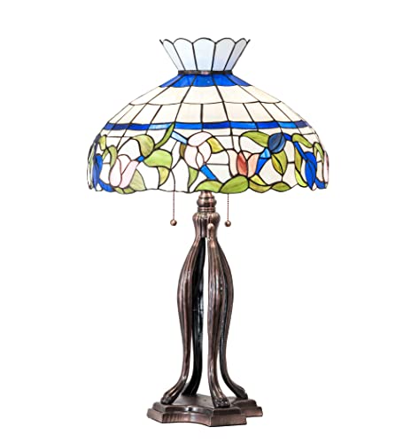 31Inch High Rose Vine Table Lamp