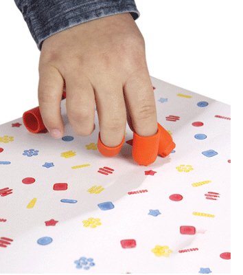 CENTER ENTERPRISES INC. CE-6654 Finger Painters/STAMPERS Set of 24