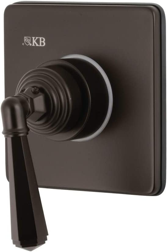 Kingston Brass KS3045HL Metropolitan Three-Way Diverter Valve with Trim Kit, Oil Rubbed Bronze