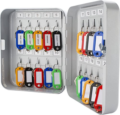 20 KEYS LOCK BOX WITH KEY LOCK