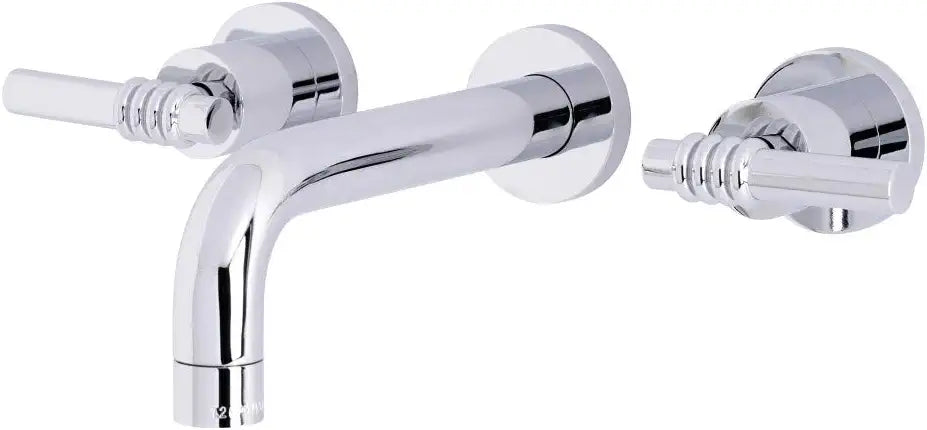 Kingston Brass KS8121ML Milano Bathroom Faucet, Polished Chrome