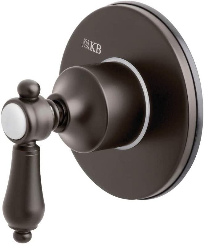 Kingston Brass KS3035BAL Heirloom Three-Way Diverter Valve with Trim Kit, Oil Rubbed Bronze