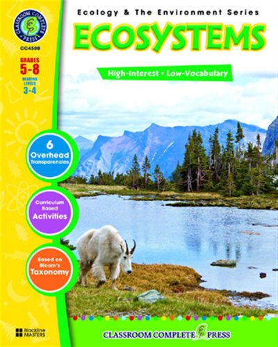 CCP4500 - ECOLOGY amp; THE ENVIRONMENT SERIES