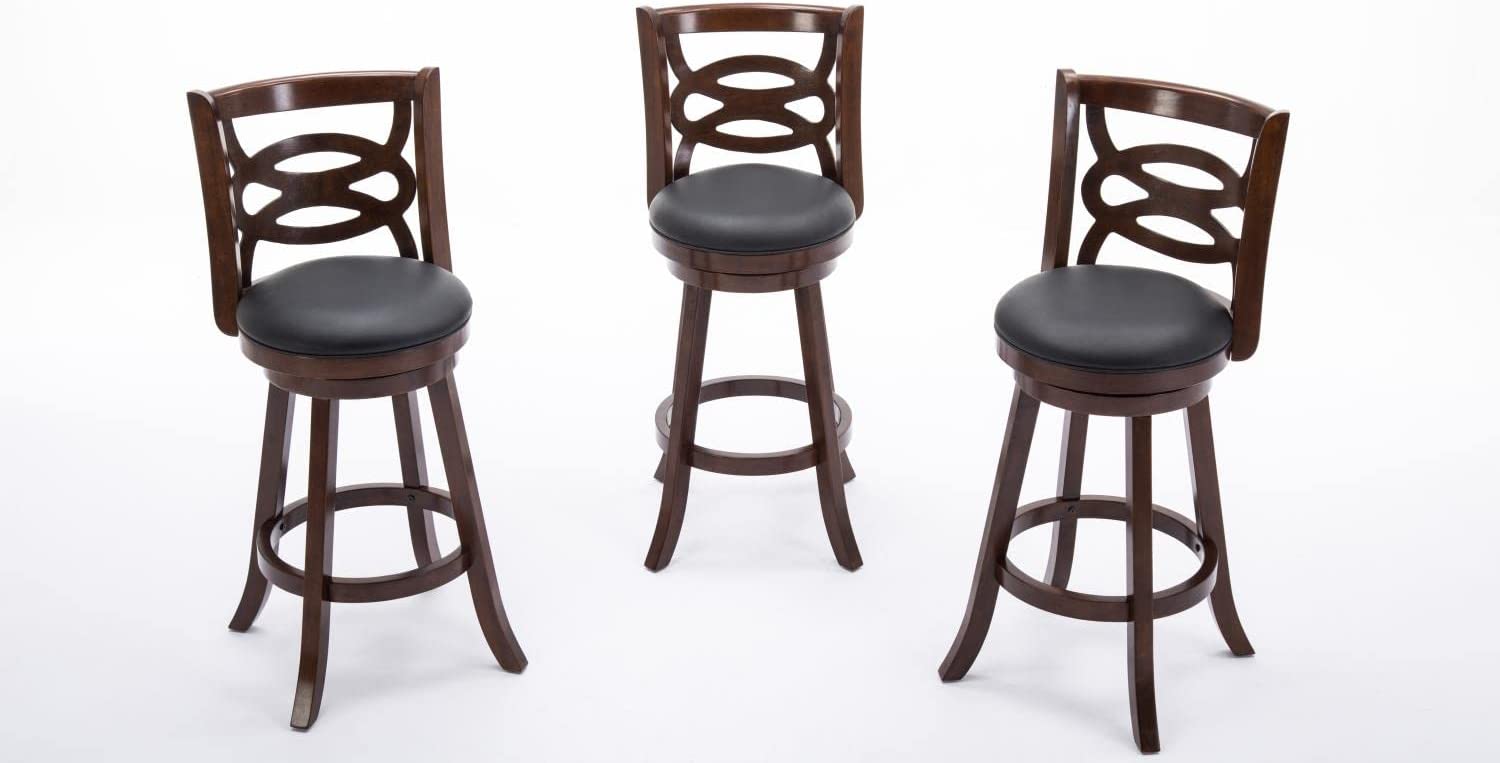 29&#34; Seina Bar Stool [Cappuccino]