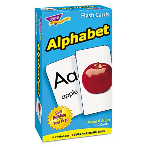 TREND Skill Drill Flash Cards, 3 x 6, Alphabet