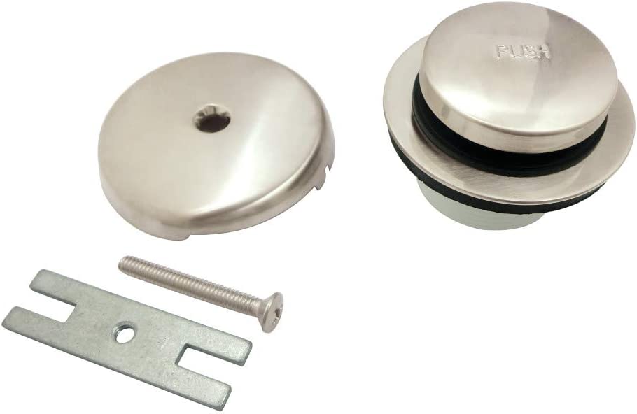 Kingston Brass DTT5302A6 Made to Match Easy Touch Toe-Tap Drain Conversion Kit, Tub, Polished Nickel