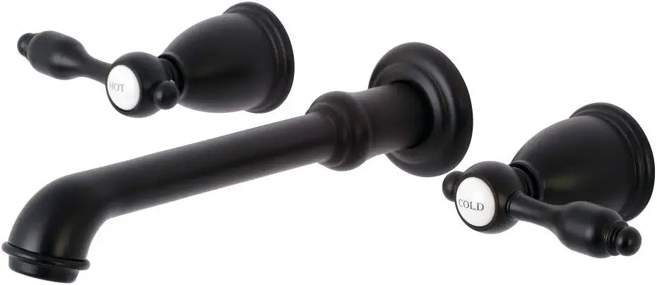 Kingston Brass KS7120TAL Tudor Bathroom Faucet, Matte Black