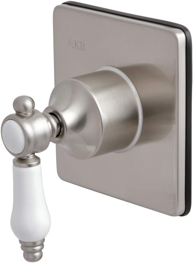 Kingston Brass KS3048BPL Bel-Air Three-Way Diverter Valve with Trim Kit, Brushed Nickel