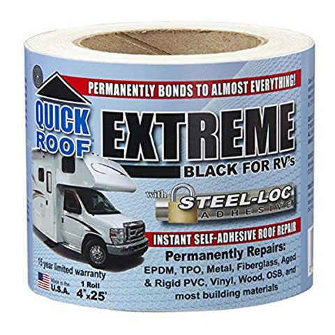 4 foot X25 foot QUICK ROOF EXTREME - BLACK