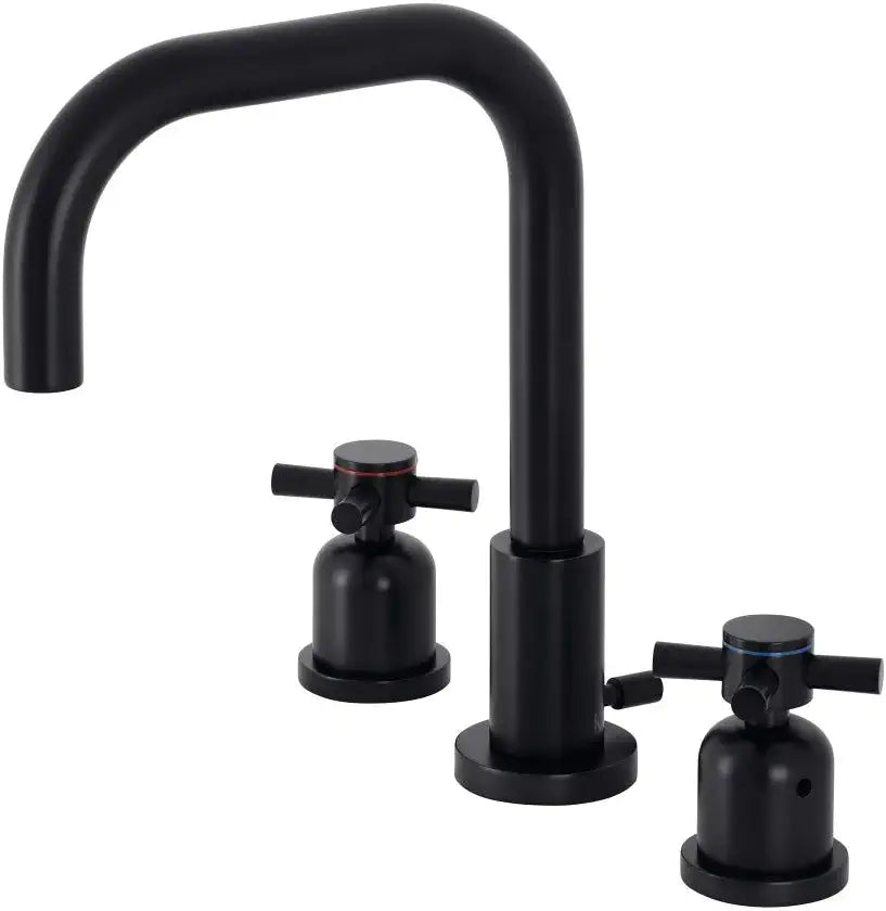 Kingston Brass FSC8930DX Concord Widespread Bathroom Faucet, Matte Black