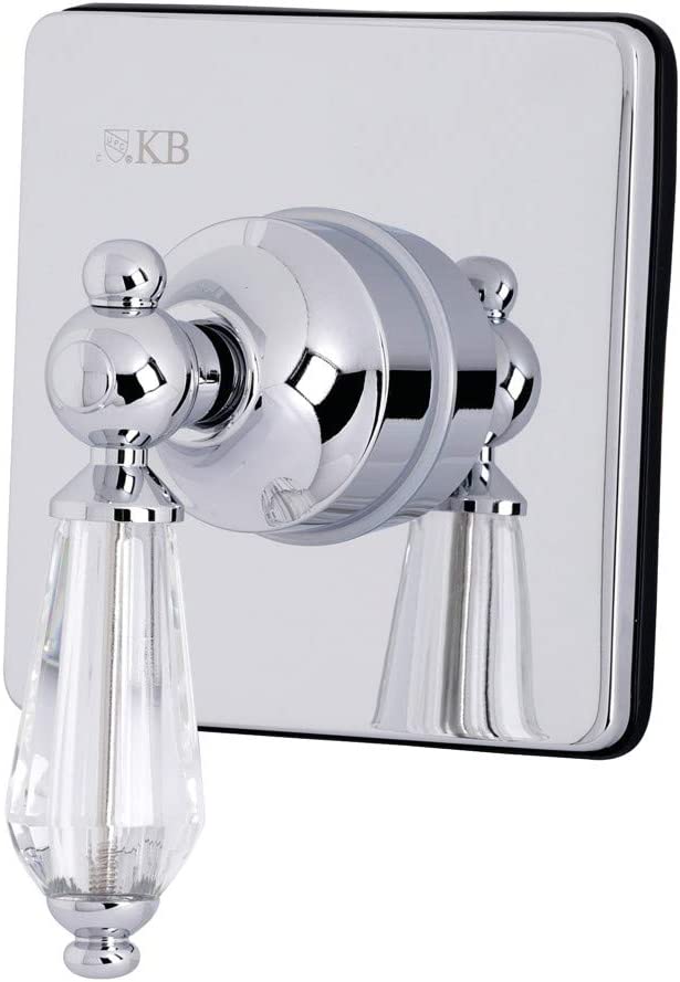 Kingston Brass KS3041WLL Wilshire Three-Way Diverter Valve with Trim Kit, Polished Chrome