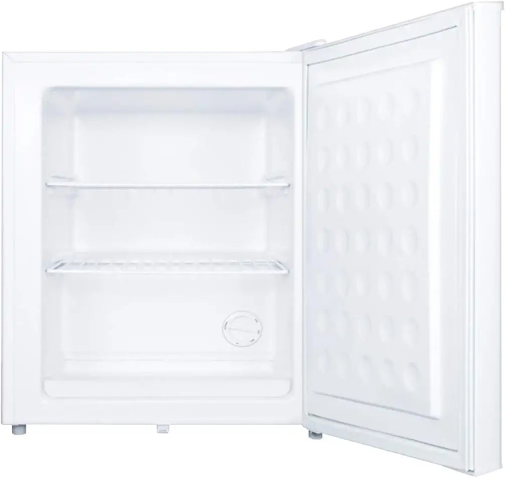 AccuCold FS30L7 19 Medical Commercially Approved Compact Freezer with 1.8 cu. ft. Capacity Factory Installed Lock Adjustable Thermostat and Manual Defrost in White