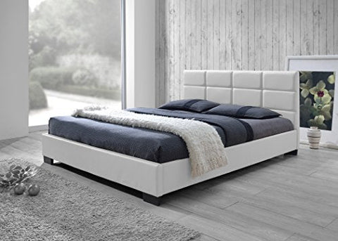 Your bedroom deserves the best. Add instant elegance and luxury to your existing modern and contemporary decor with this Vivaldi Faux Leather Upholstered Modern Platform Bed. The Vivaldi platform base bed frame is the combination of style` durability` an