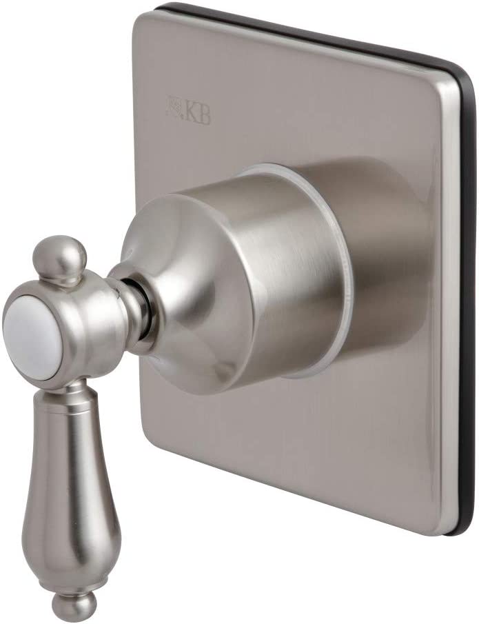 Kingston Brass KS3048BAL Heirloom Three-Way Diverter Valve with Trim Kit, Brushed Nickel