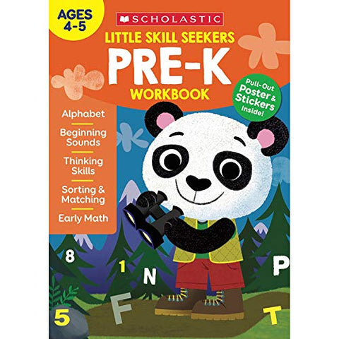 SCHOLASTIC TEACHER RESOURCES Little Skill Seekers: Prek Workbook