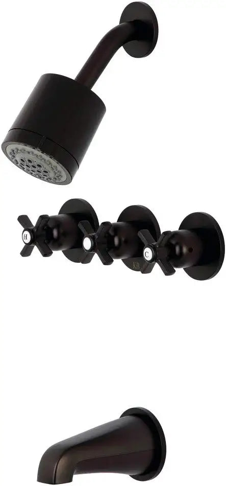 Kingston Brass KBX8135ZX Millennium Tub and Shower Faucet, Oil Rubbed Bronze