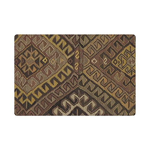 Pasargad Home Vintage Turkish Kilim Multi Color Accent Pillow Cover - 16&#34; x 24&#34;