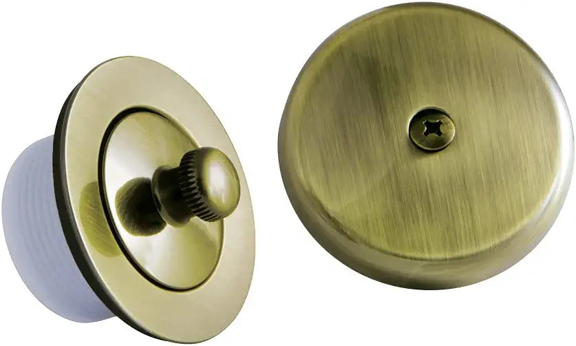 Kingston Brass DLT5301A6 Made to Match Twist and Close Tub Drain Conversion Kit, Polished Nickel