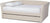 Baxton Studio Delora Modern and Contemporary Beige Fabric Upholstered Full Size Daybed with Roll-Out Trundle Bed