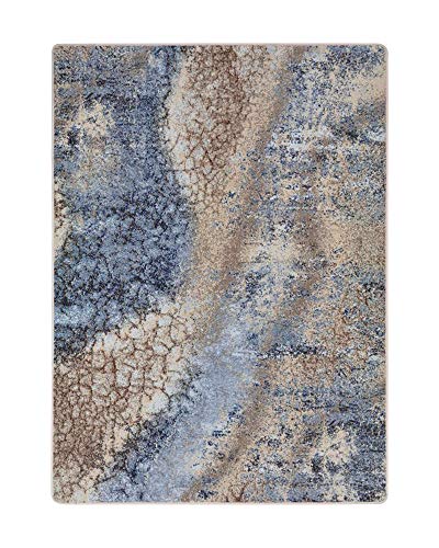 Joy Carpets &amp; Co. River Run Area Rugs, 5&#39;4&#34; x 7&#39;8&#34;, Solitude