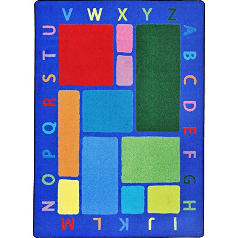 Joy Rugs Building Blocks Machine Tufted - Cut Pile Multi 310 x 54 - Area Rug