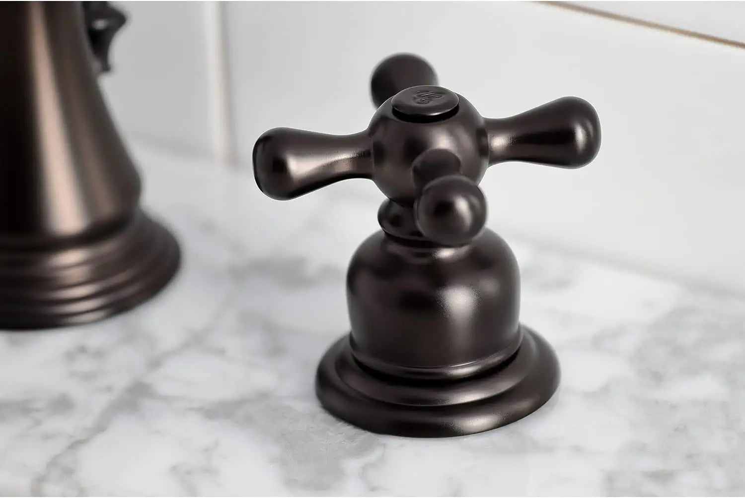 Kingston Brass FSC1975AX American Classic Widespread Bathroom Faucet, Oil Rubbed Bronze