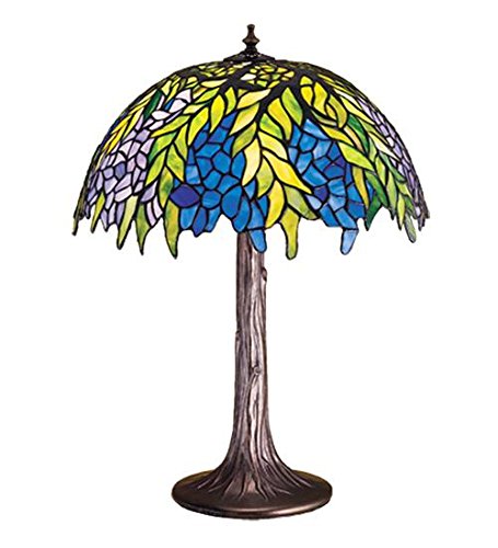 23InchH Tiffany Honey Locust Table Lamp