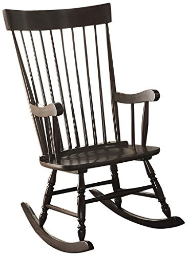 ACME Furniture Arlo Rocking Chair, Black, One Size