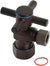 Kingston Brass CC53305DX Concord 5/8-Inch X 3/8-Inch OD Compression Quarter-Turn Angle Stop Valve, Oil Rubbed Bronze