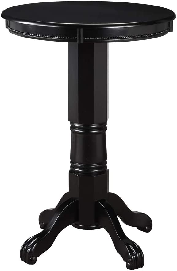 Boraam Florence Pub Table, 42-Inch, Black