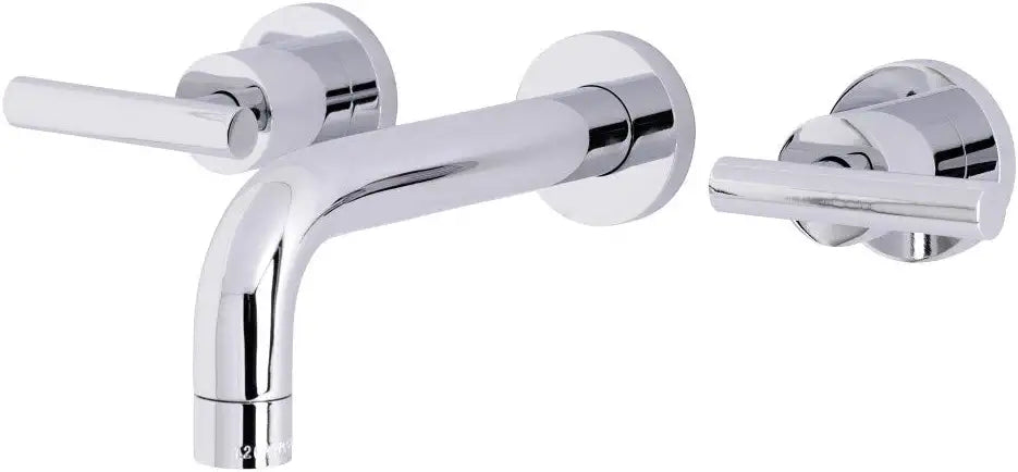 Kingston Brass KS8121CML Manhattan Bathroom Faucet, Polished Chrome