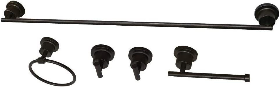 Kingston Brass BAH8230478ORB Concord Bathroom Hardware Set, Oil Rubbed Bronze