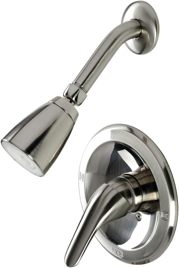 Kingston Brass KB538LSO Shower Faucet, Brushed Nickel