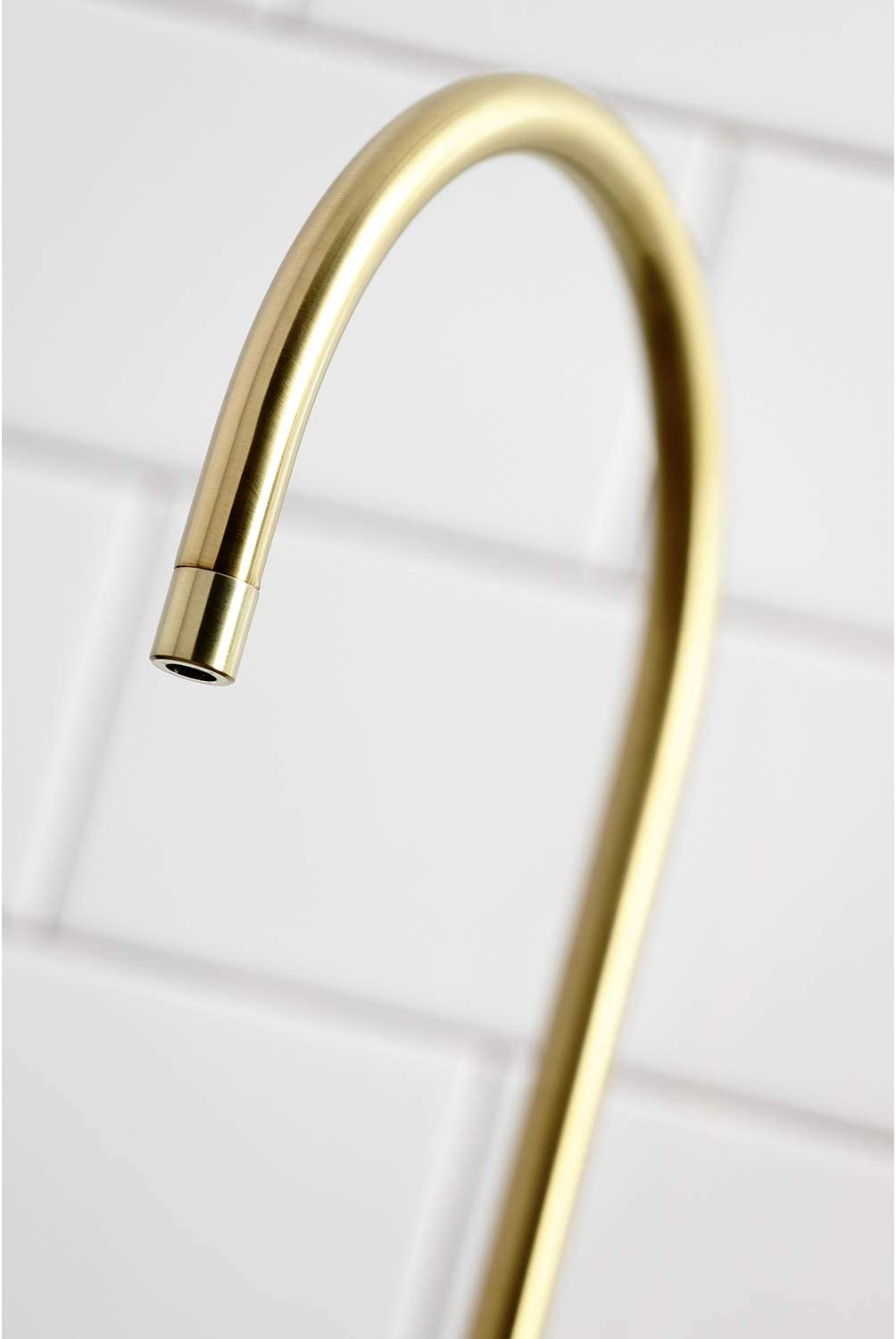 Kingston Brass KS8197NYL New York Single-Handle Cold Water Filtration Faucet, Brushed Brass