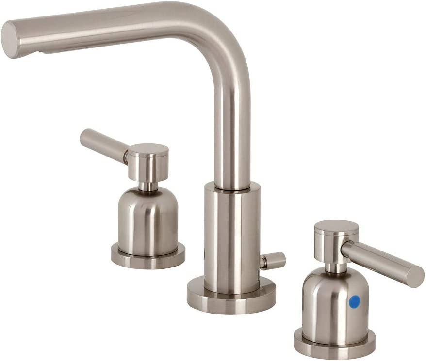 Kingston Brass FSC8958DL Concord Widespread Bathroom Faucet, Brushed Nickel