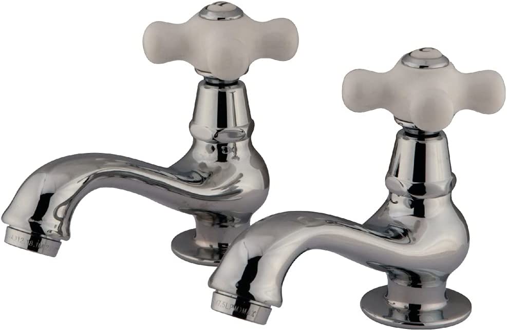 Kingston Brass KS1101PX Heritage Basin Tap Faucet, Polished Chrome